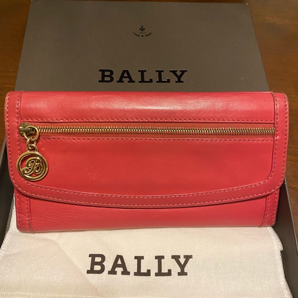 BALLY leather wallet